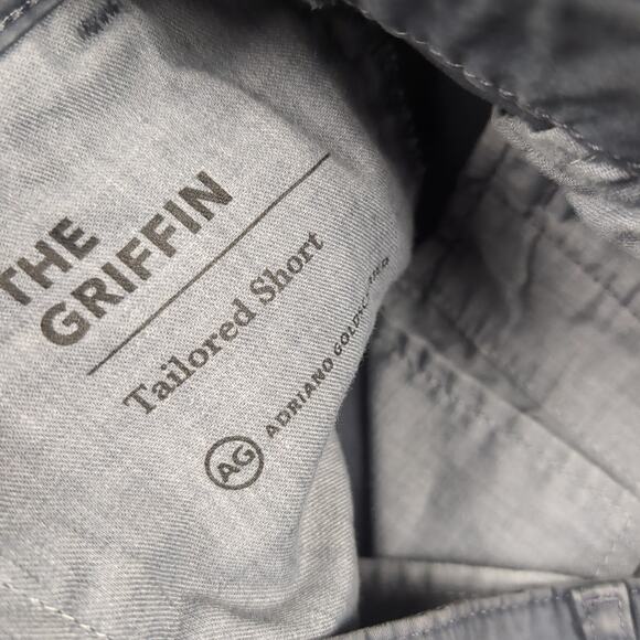 Adriano Goldschmeid Shorts Men 30 Gray Chino Preppy Classiccore Normcore Casual - Picture 3 of 9